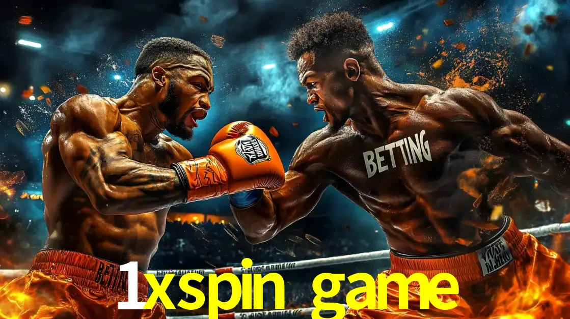 Dois boxeadores em uma luta intensa e explosiva, representando a adrenalina e as oportunidades de apostas em esportes de combate disponíveis na plataforma 1xspin game.