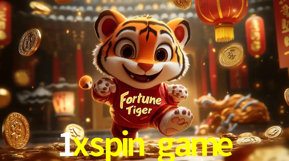 O alegre personagem do Fortune Tiger correndo sobre um caminho de moedas de ouro, simbolizando os grandes prêmios e a diversão do popular jogo de slot do 1xspin game.