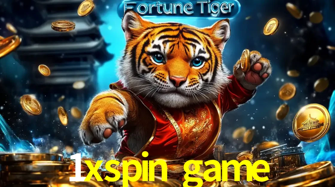 Imagem promocional do jogo de slot Fortune Tiger, com um tigre majestoso em traje tradicional cercado por uma fortuna em moedas de ouro, disponível agora no cassino 1xspin game.